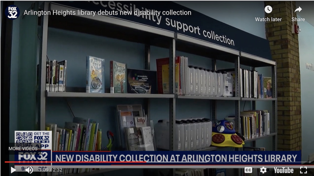 Arlington Heights Library Debuts New Disability Collection C.I.T.Y
