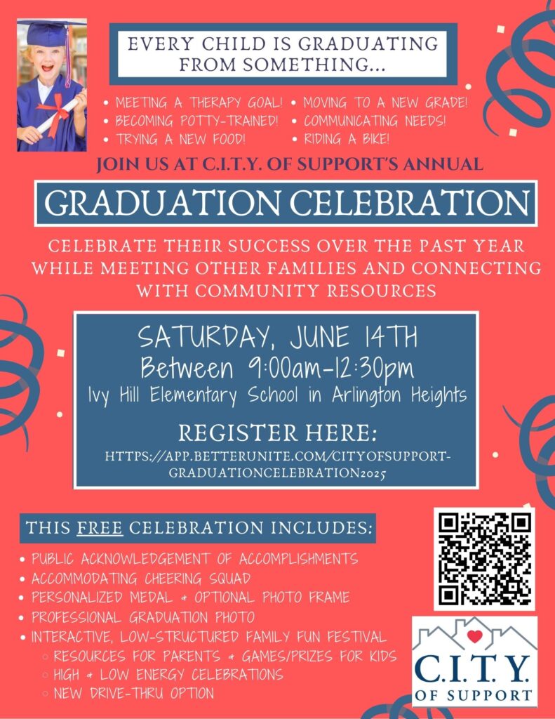 Graduation celebration flyer