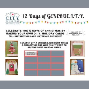 12 Days of Christmas-D.I.Y. Card Package