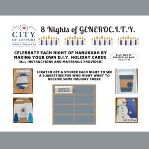 8 Nights of Hanukkah-D.I.Y. Holiday Card Package
